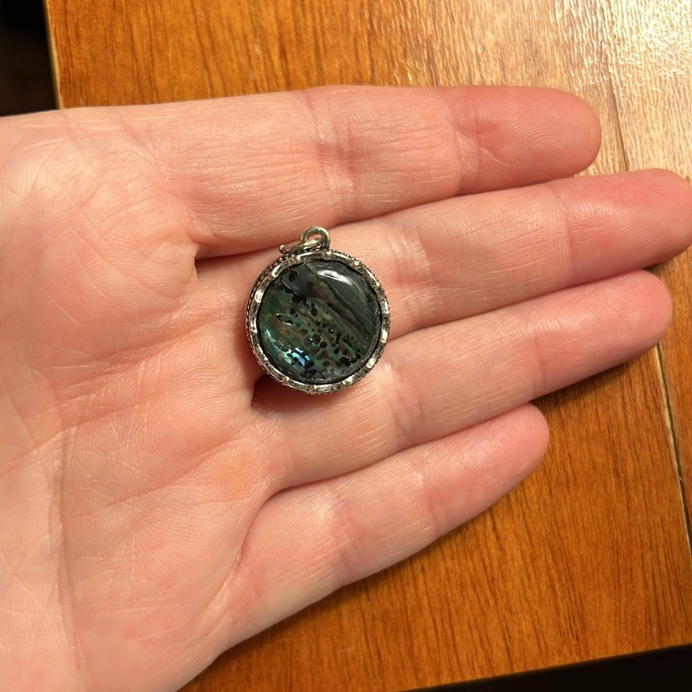 Art Glass Pendant (does not come with a chain)